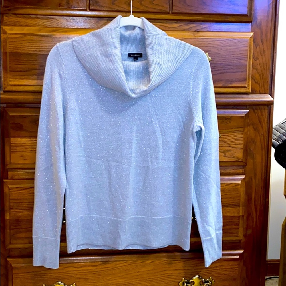 Talbots Merino Wool Cowl Neck Sweater